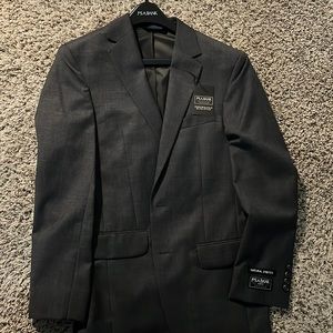 Jos a bank jacket and pants.